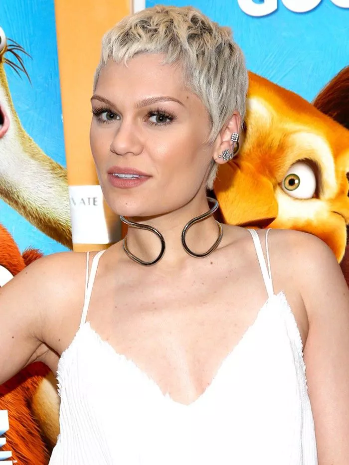 Combed forward pixie