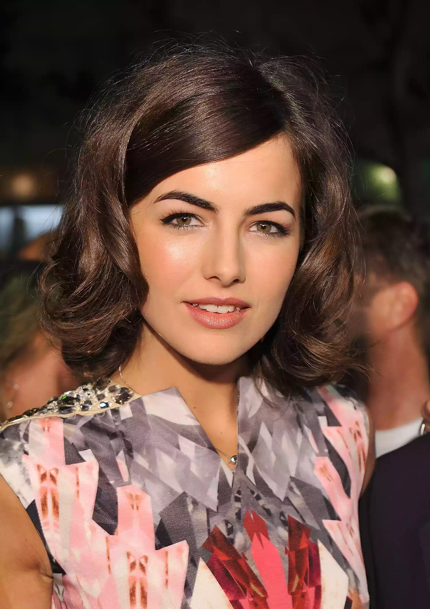 Classic blowout short hair